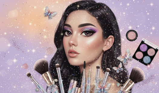 DIY Eye Makeup: ASMR Beauty Salon