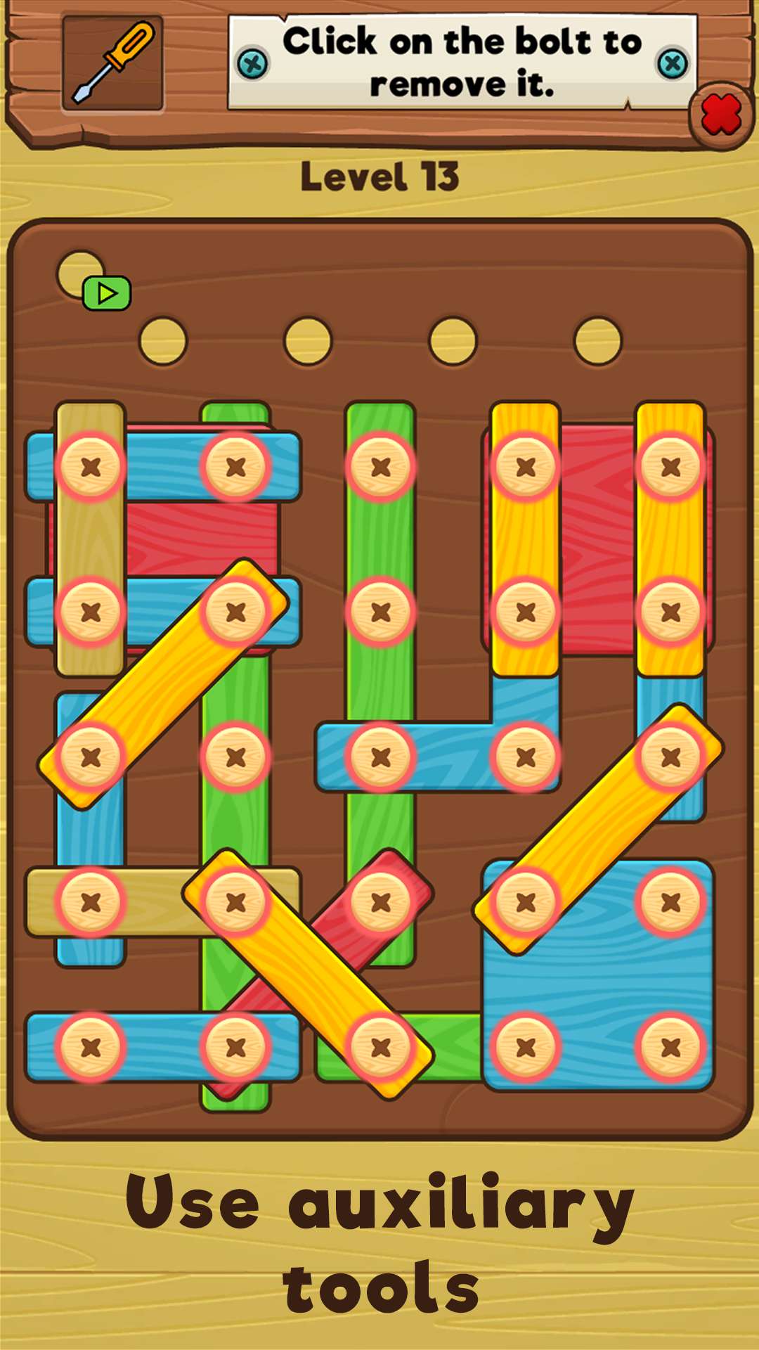 Bolts and nuts - puzzle screenshot 9