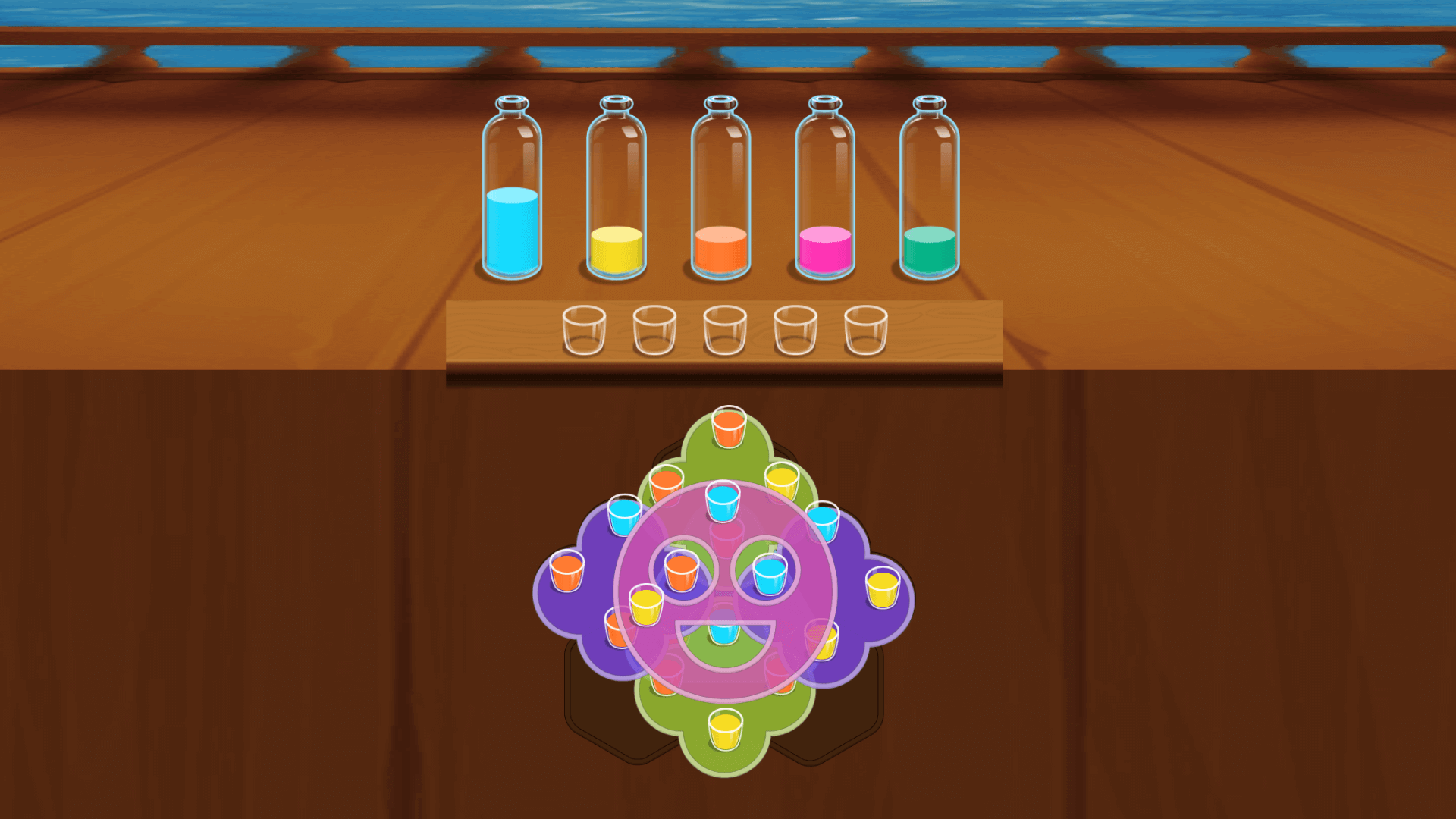 Water Sort Cups: Pour Puzzle screenshot