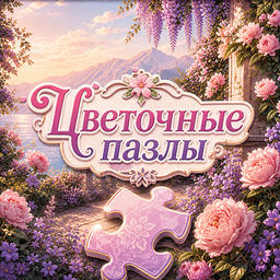 Цветочные пазлы
