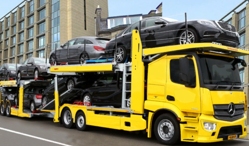 Car Carrier Trailer game cover