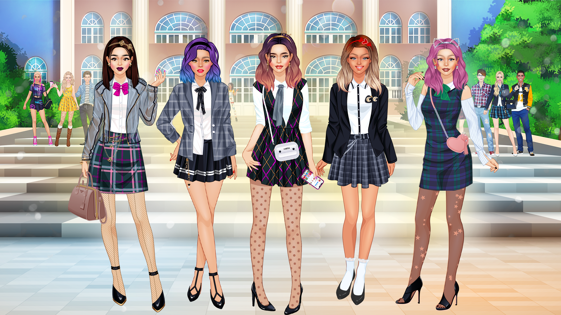 College Girls Team Makeover screenshot