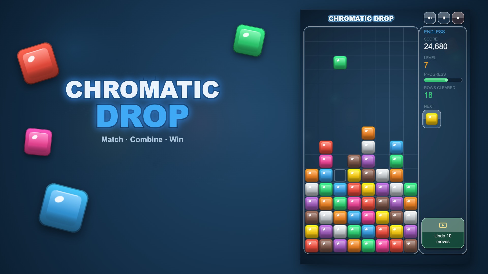 Chromatic Drop — screenshot 1