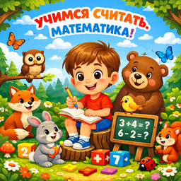 Учимся считать. Математика!