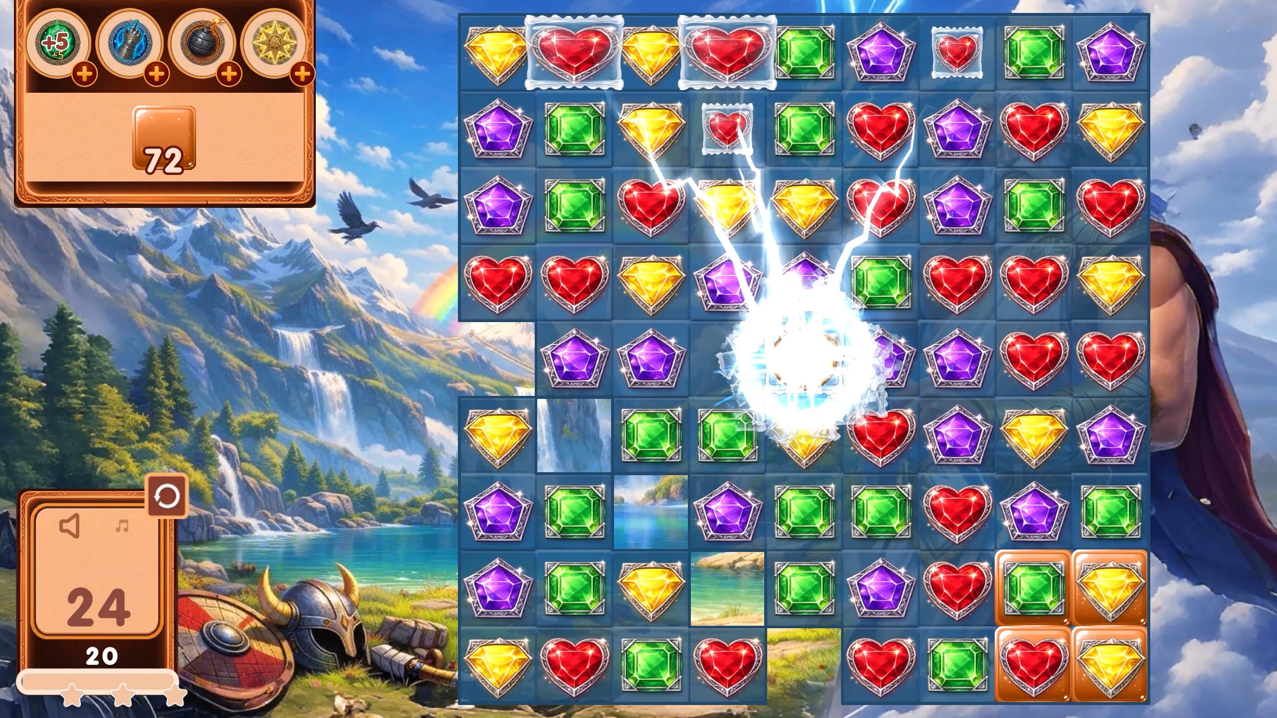 Match 3: Treasures of Zeus — screenshot 3