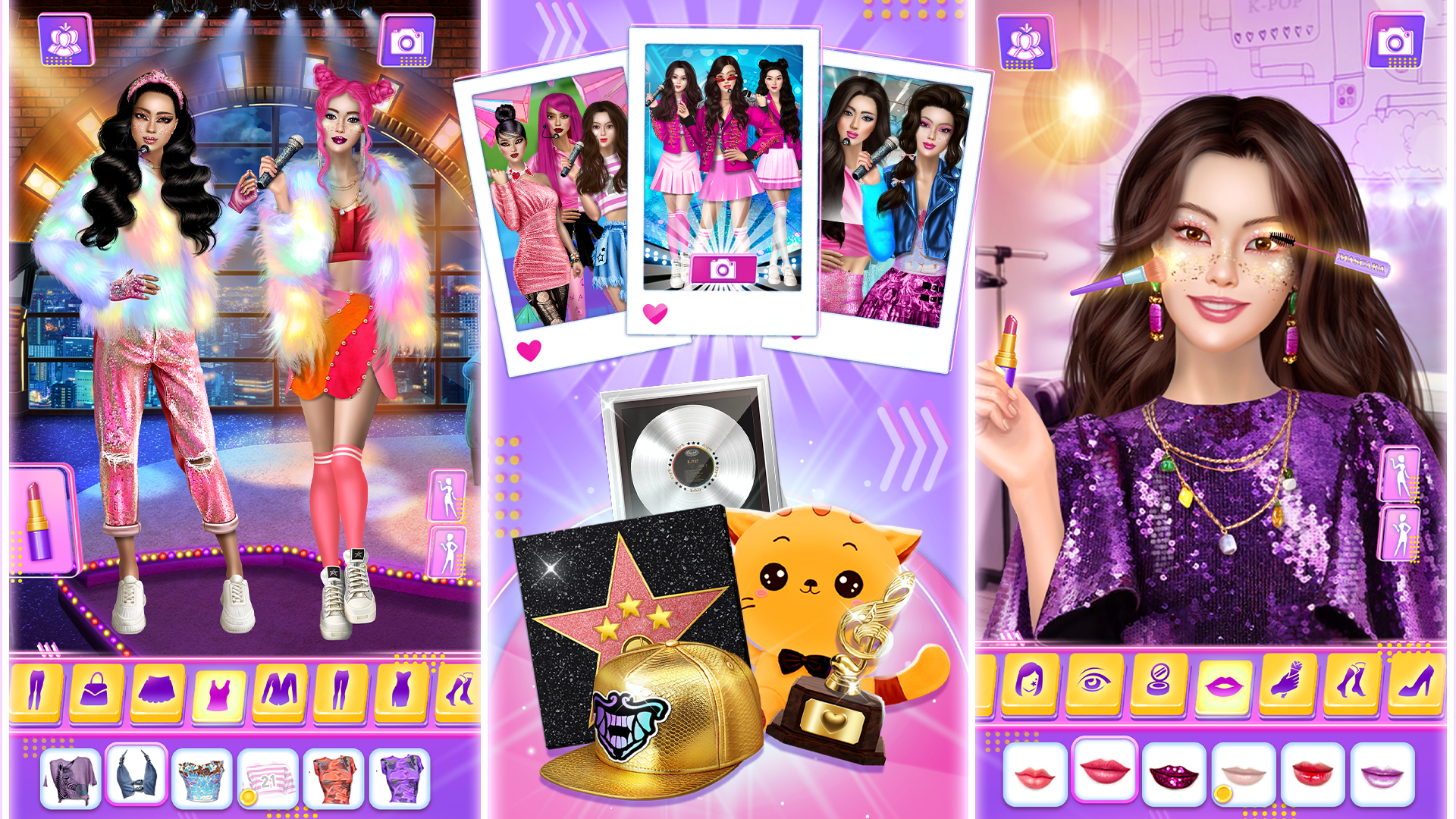 Kpop Girls Dress Up Challenge screenshot