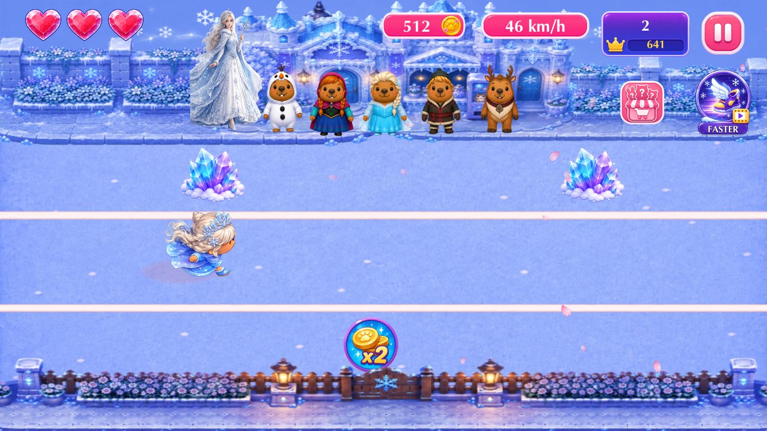 Frozen Kingdom Run — screenshot 2