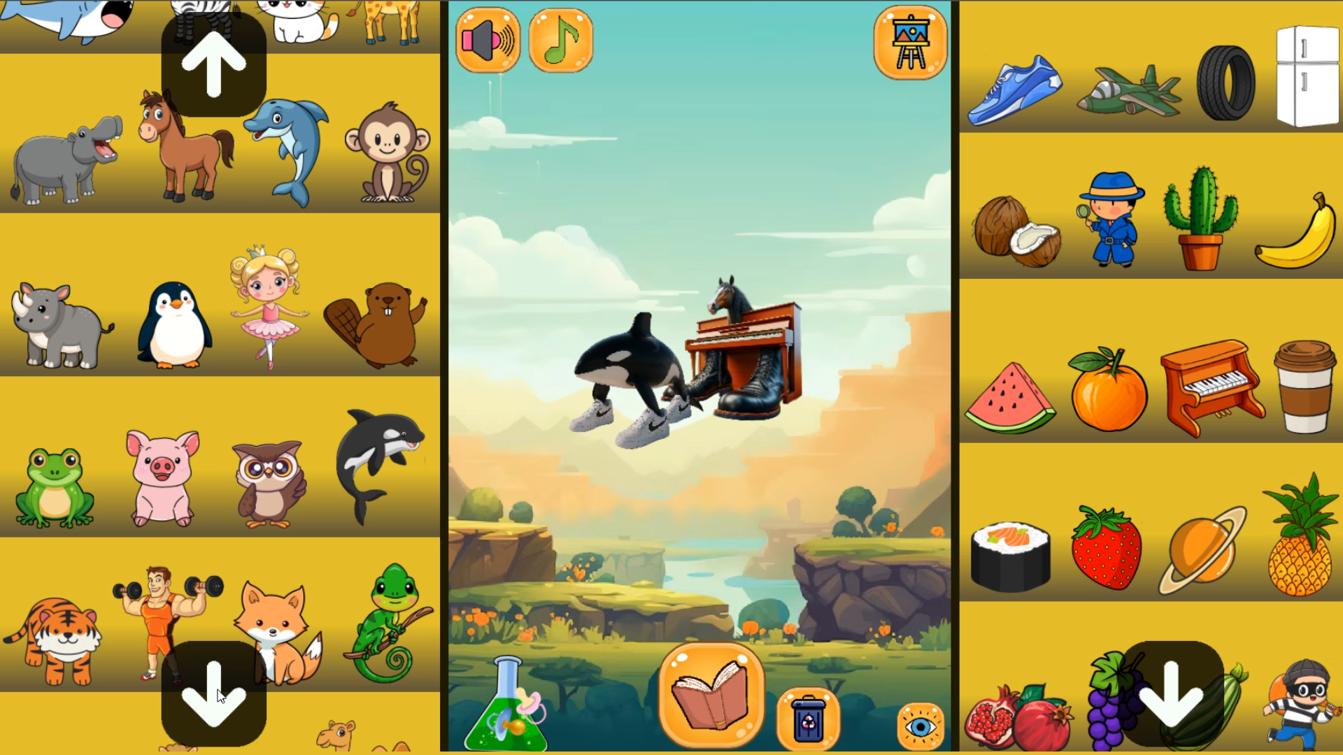 Brainrot Fusion: The Alchemy of Italian Animals screenshot