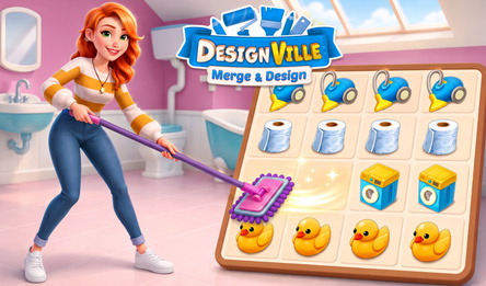 DesignVille: Merge & Design