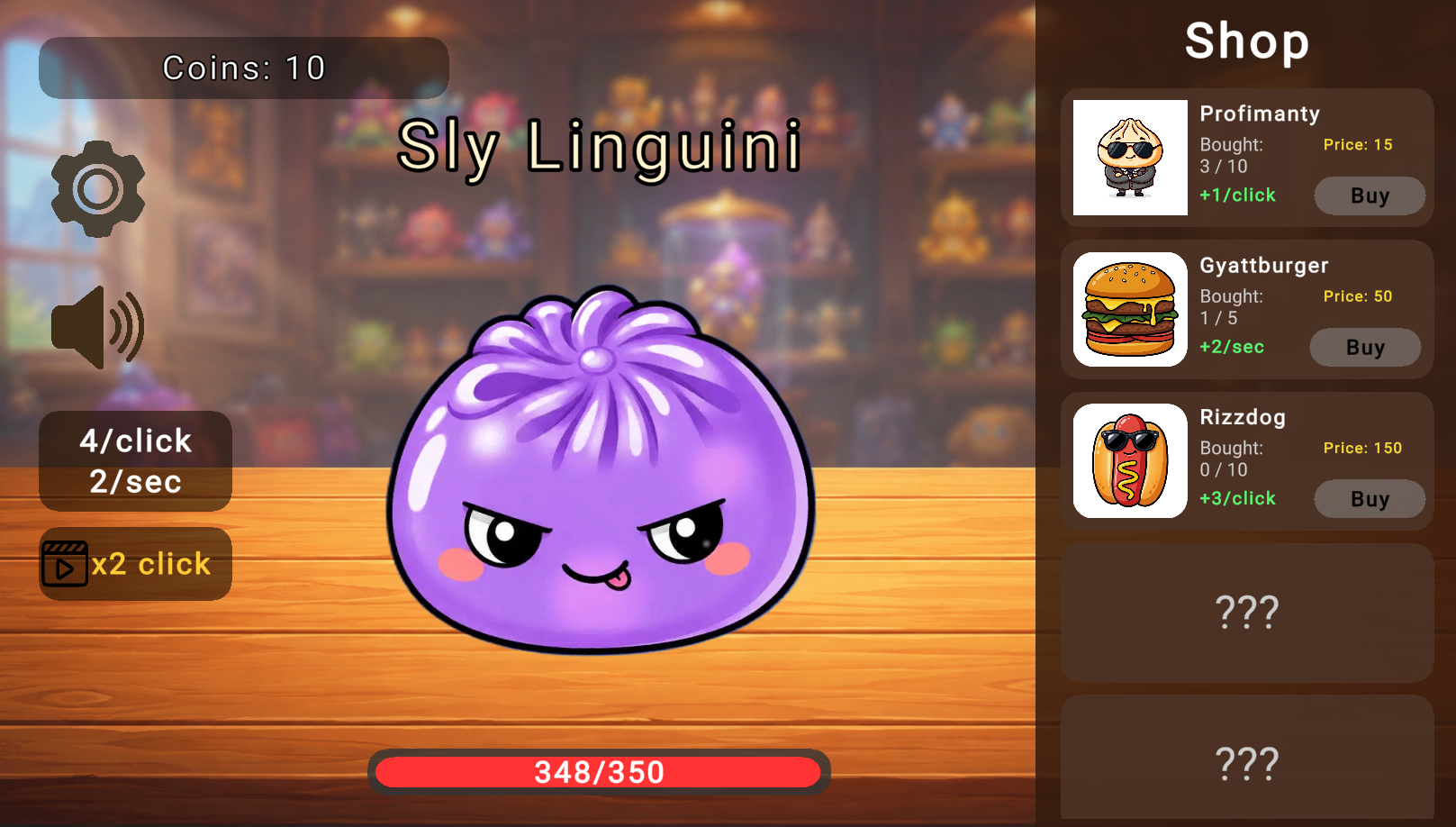 Toothy Squish Dumplings: Clicker — screenshot 6