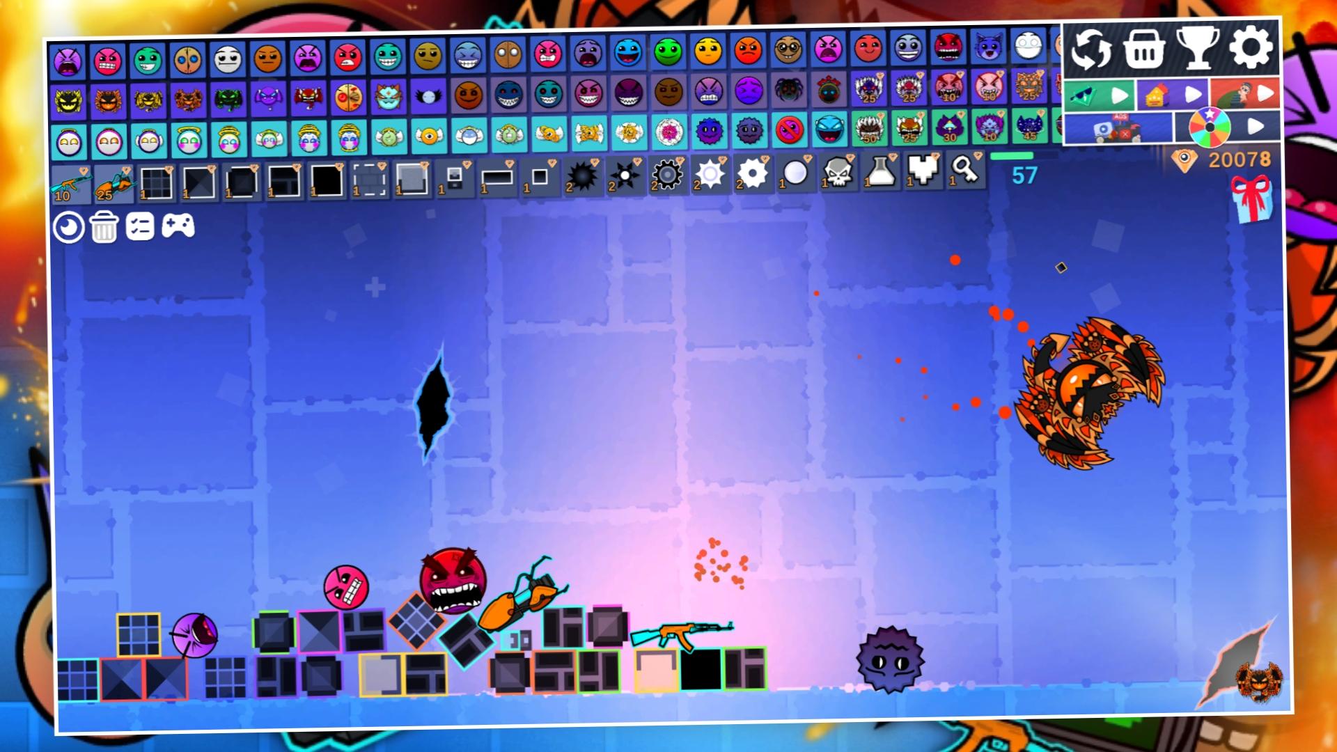Geometry Dash: Ultra Mega MOD Playground! screenshot