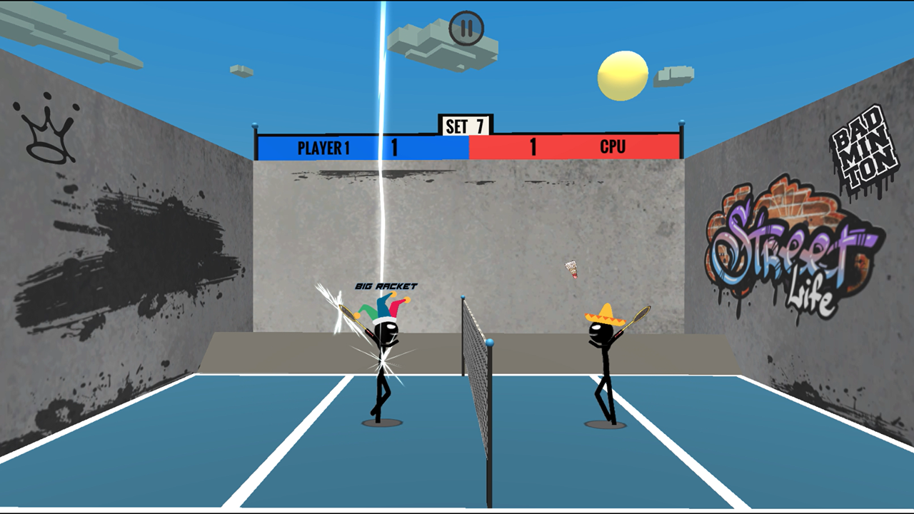 Stickman Sports Badminton screenshot