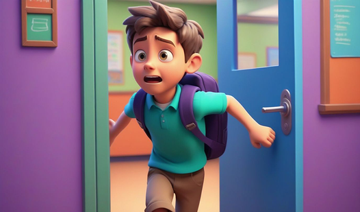 Escape from school with anomalies 3D  loading=