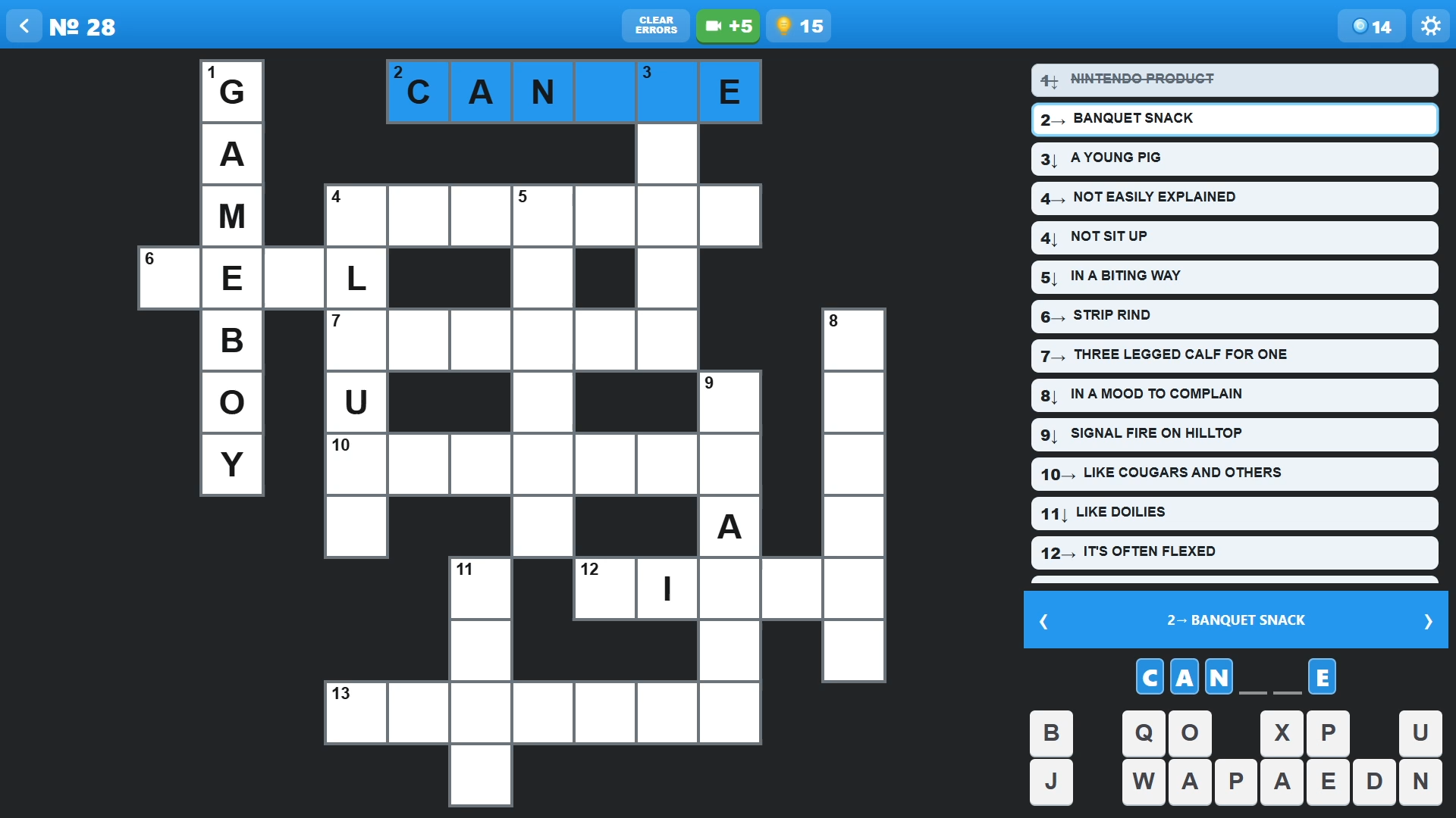 Cozy Crosswords: 3-in-1 Collection — screenshot 1