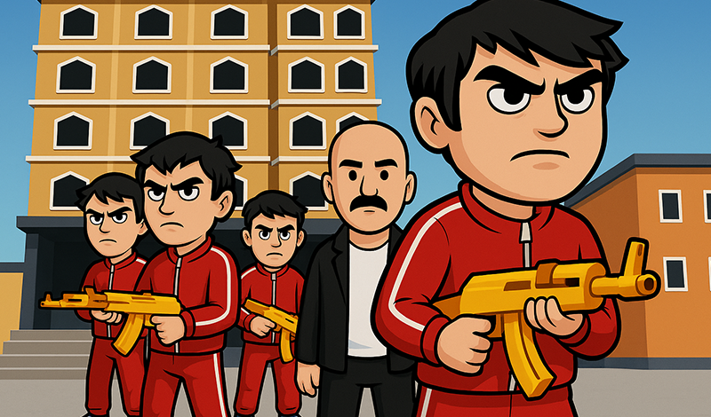Clash of Clans. Grand Theft Assault game cover
