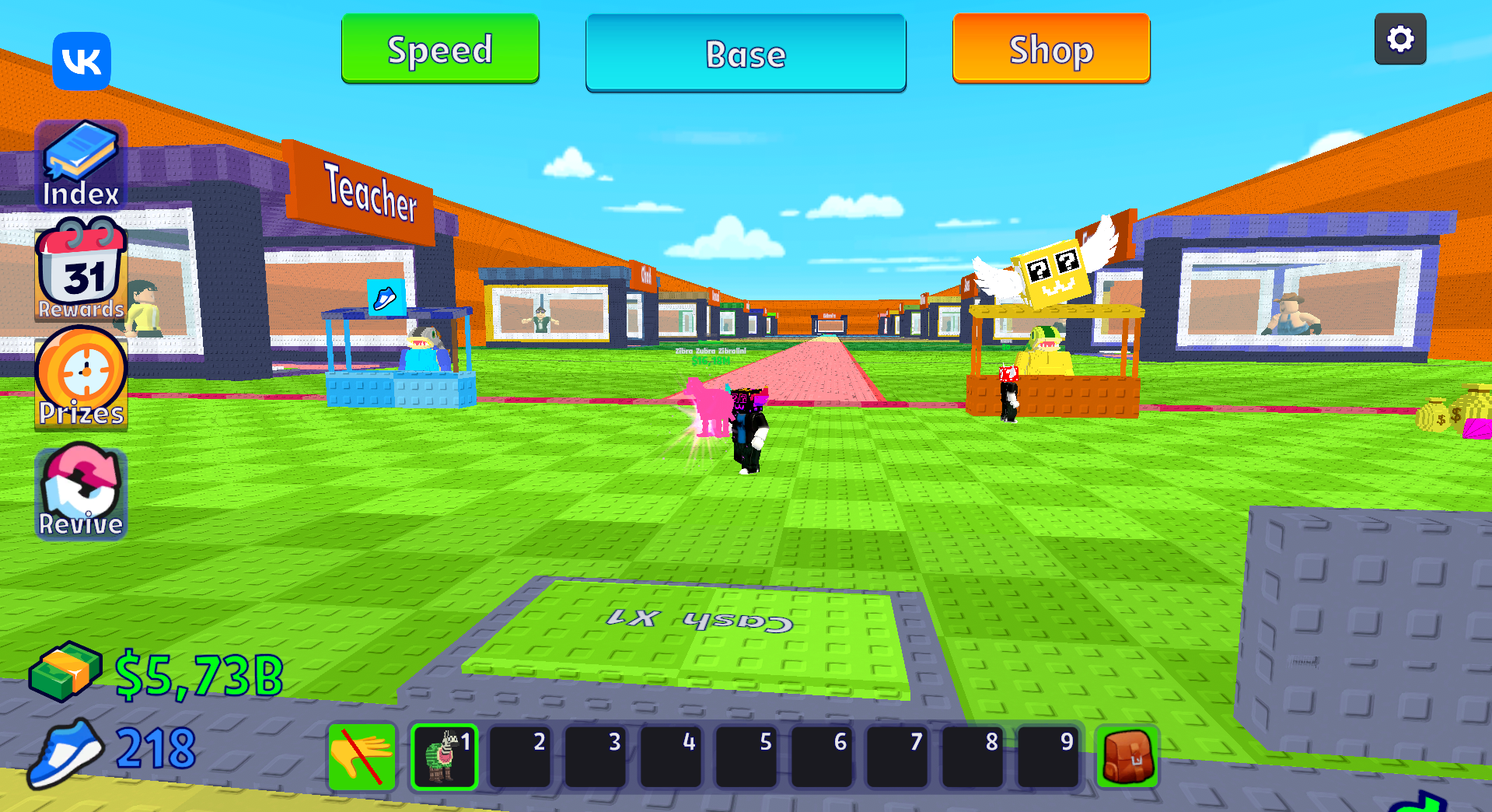 Grab the Lucky Blocks and Run from Guards screenshot