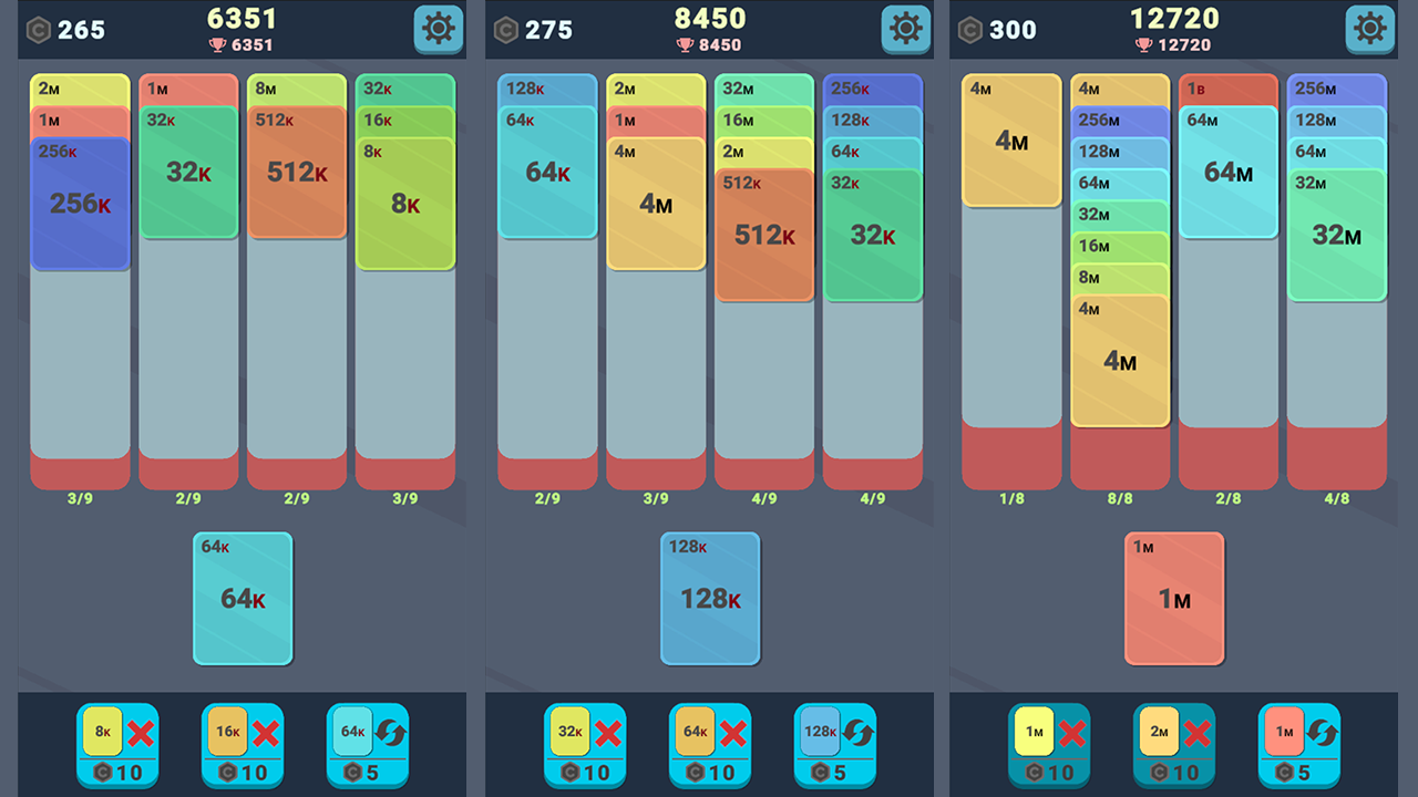 Card Numbers 2048 — screenshot 2