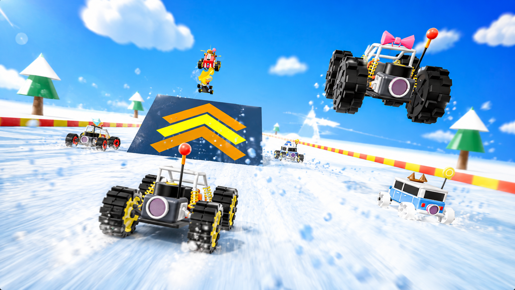 Машинки: безумные гонки 3D — screenshot 1