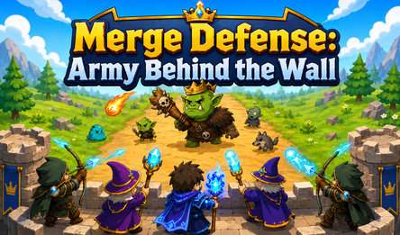 Merge Defense: Army Behind the Wall