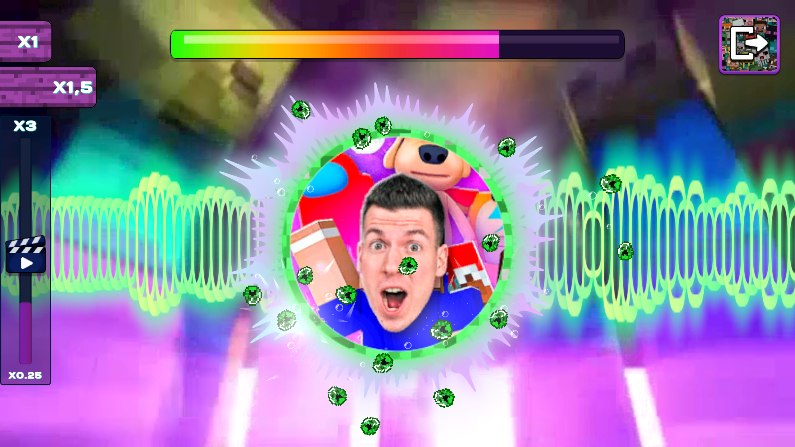 Mine Music! Vladus, Dan Bull, FixEye, FixPlay screenshot