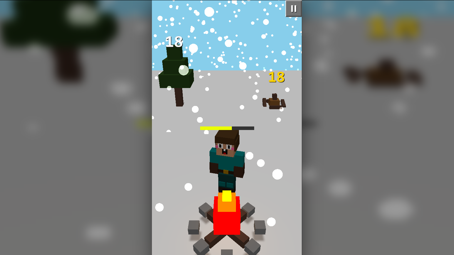 Нубик на морозе — screenshot 2