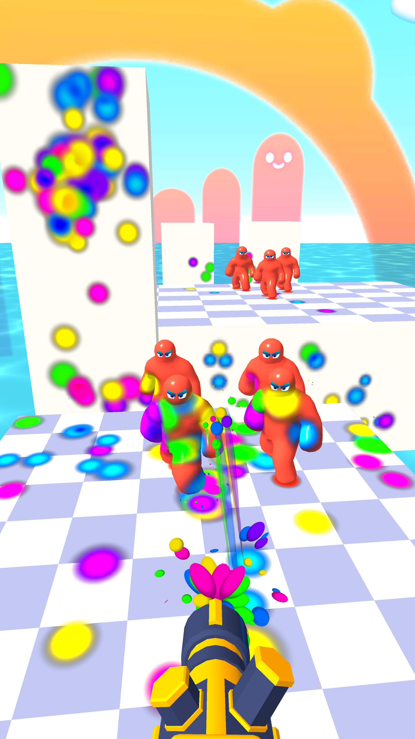 Gun and Paint: Jelly Shooter 3D screenshot 16
