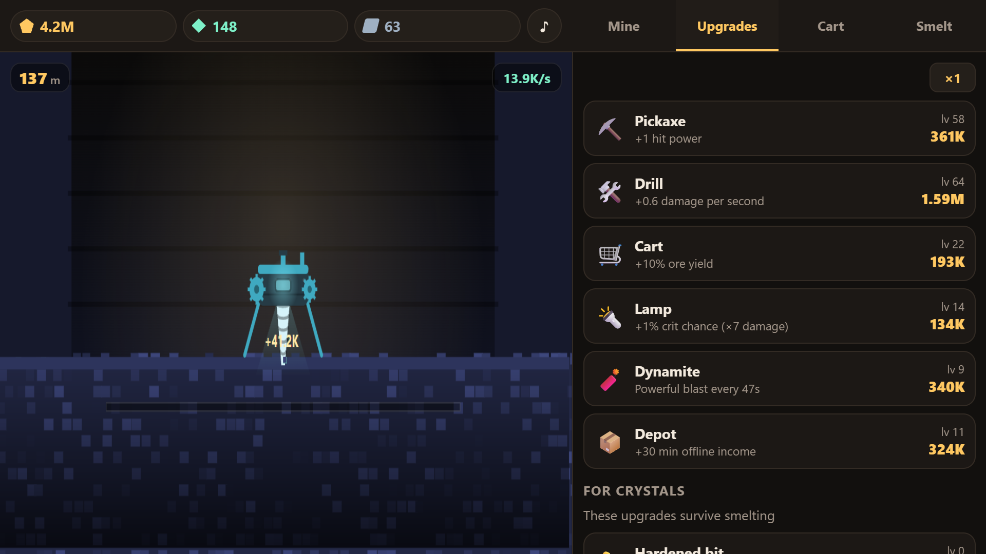 Deep: Idle Mine — screenshot 4