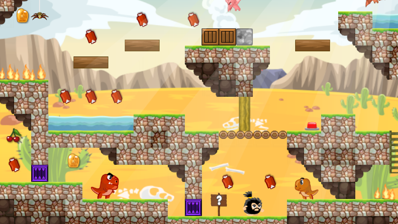 Dino Meat Hunt Dry Land screenshot