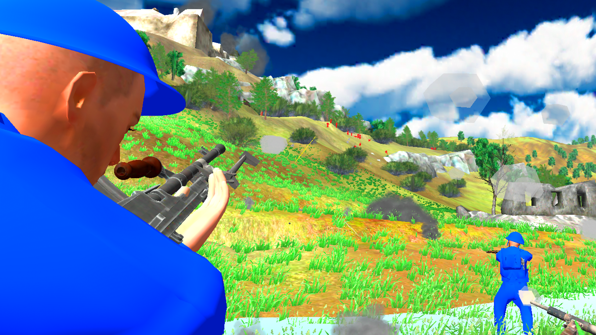 Opration Flashpoint: Red - Blue war screenshot