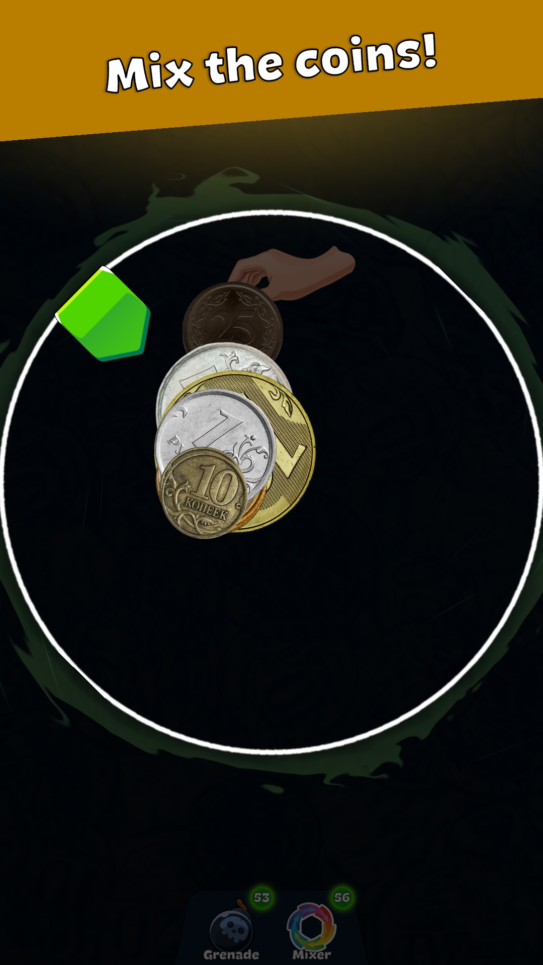 «Connect the Coins»! Reach 100 Rubles! screenshot 5