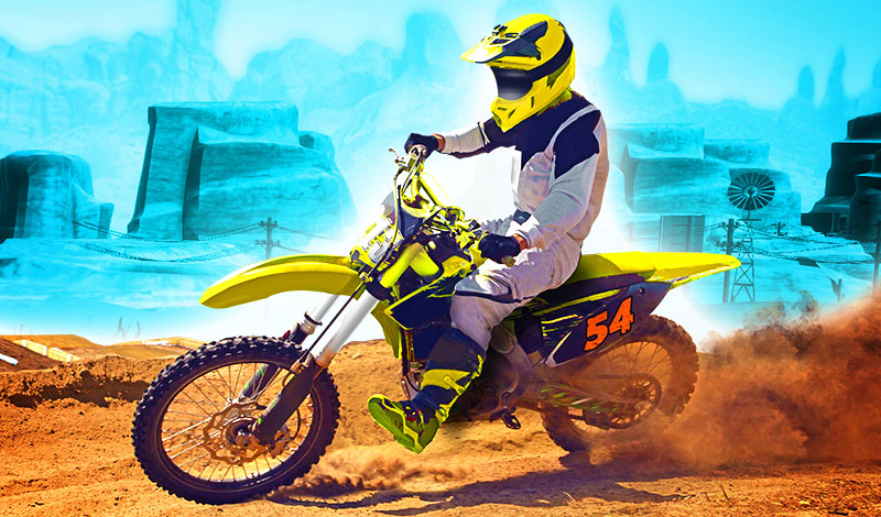 Dirt Bike Max Duel game cover