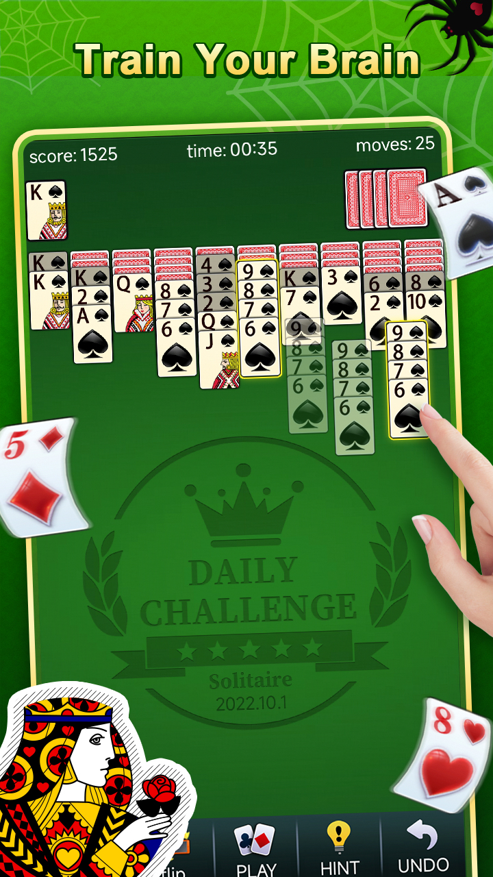 Spider King : Solitaire Game screenshot 8