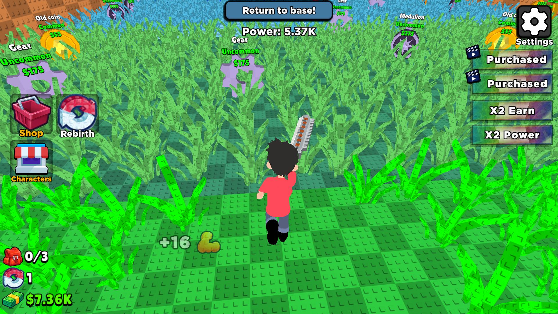 Obby: +1 for Mowing Grass screenshot 6