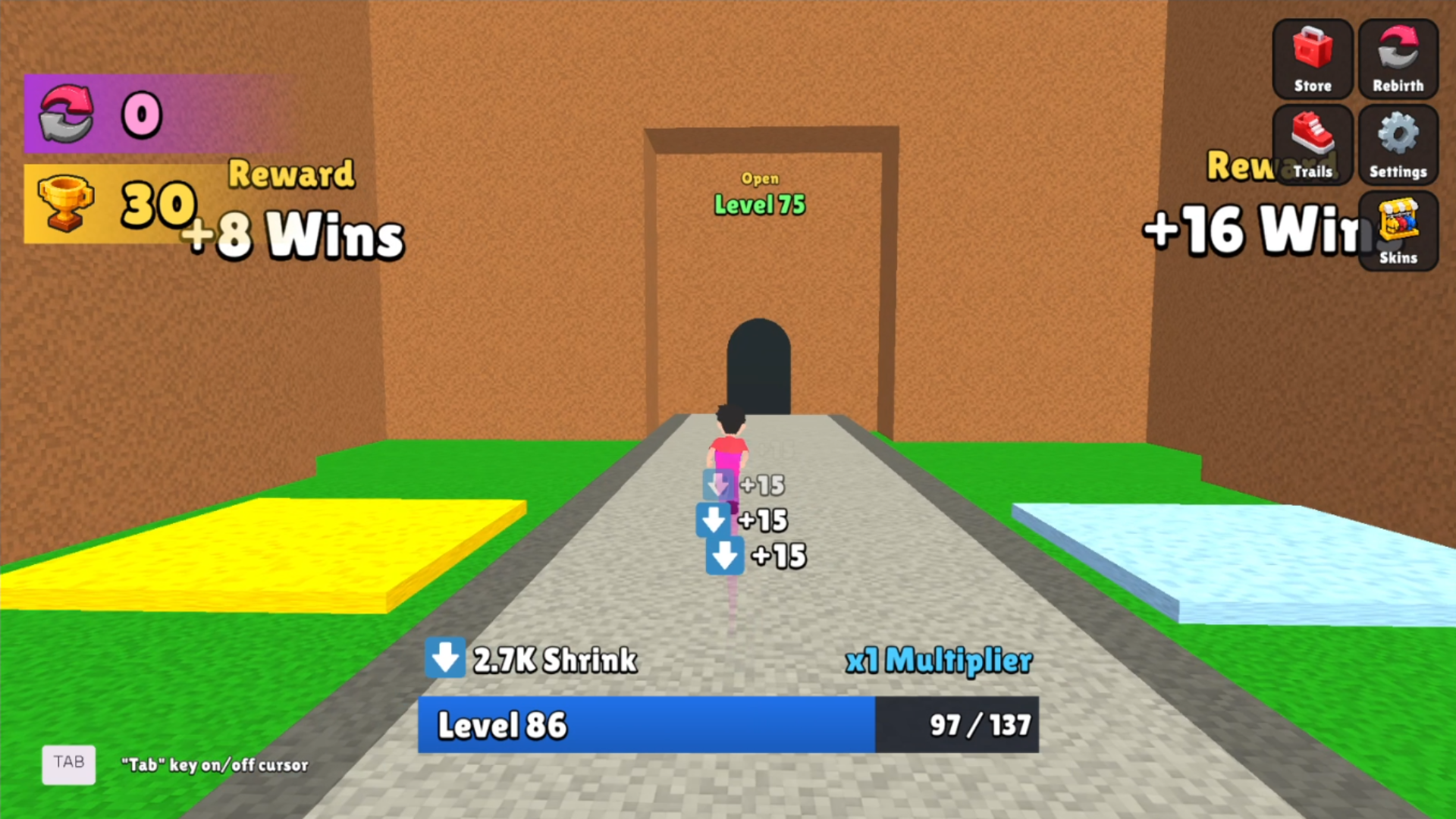 +1 Weight Loss per Step: Obby screenshot 10