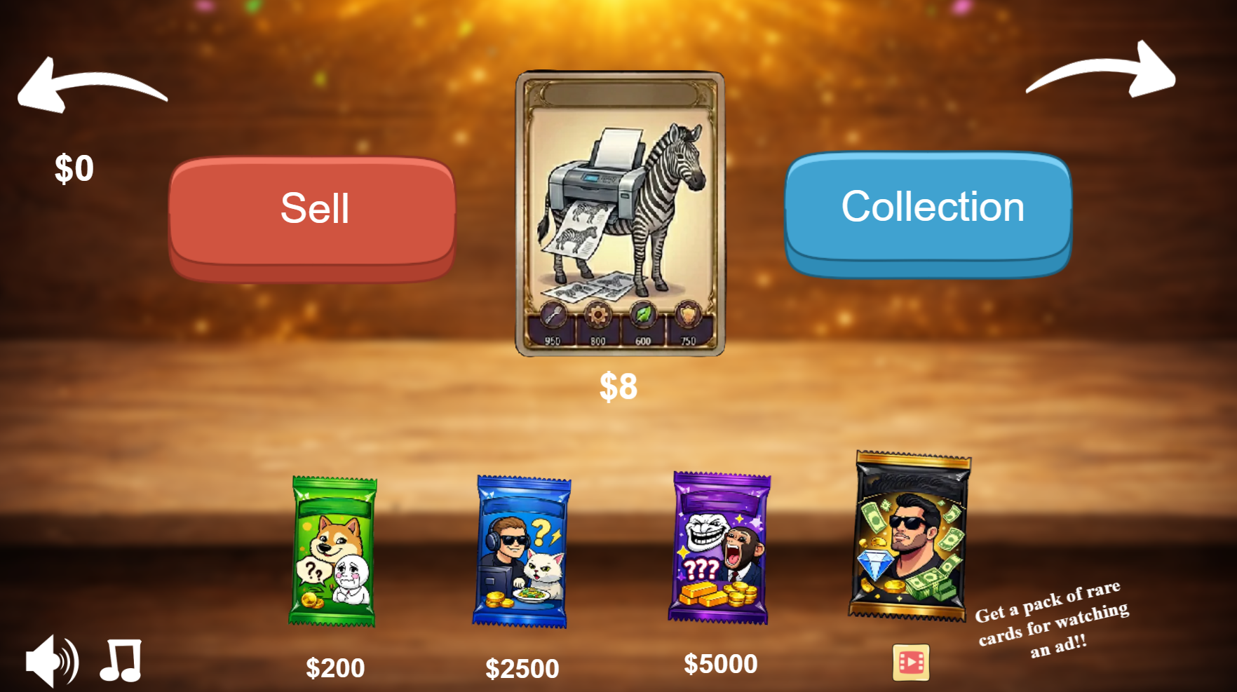 Brainrot Cards: Open and Get Rich! — screenshot 6