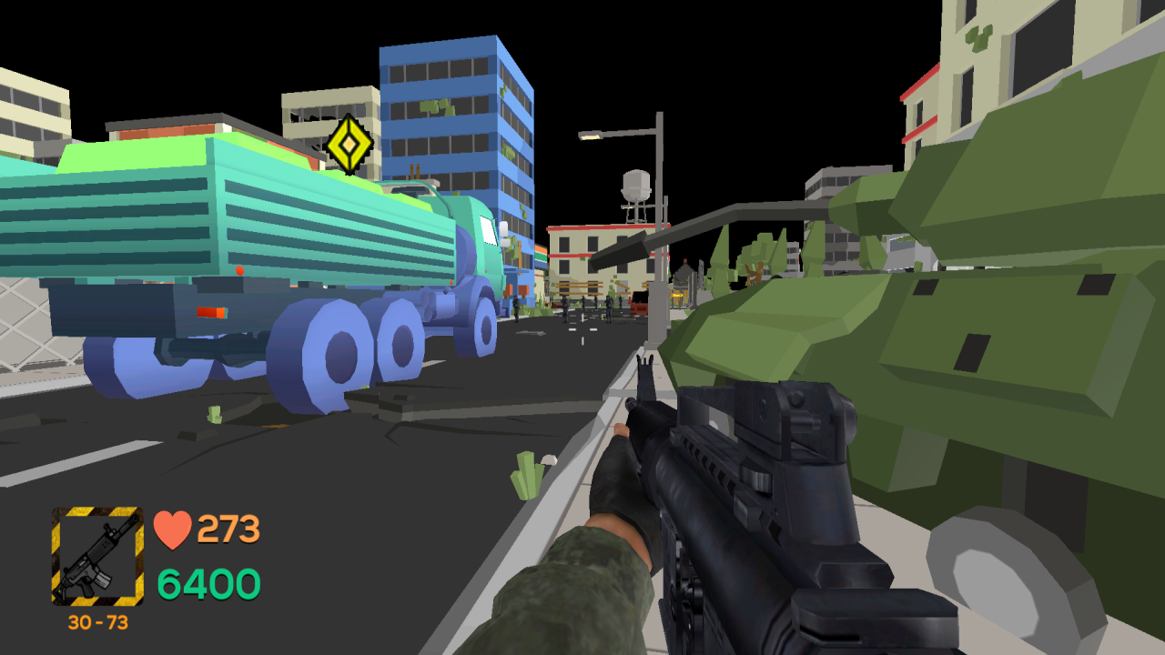 Bandit 3D - Exclusion Zone screenshot
