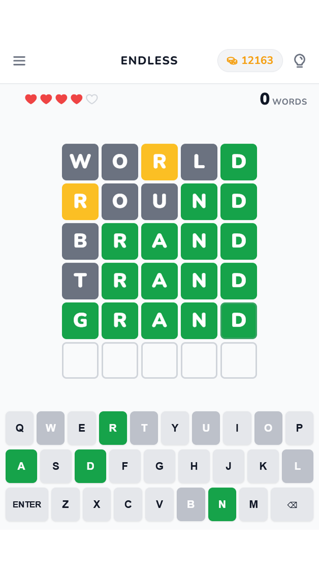 Wordlet: Guess the word screenshot 6