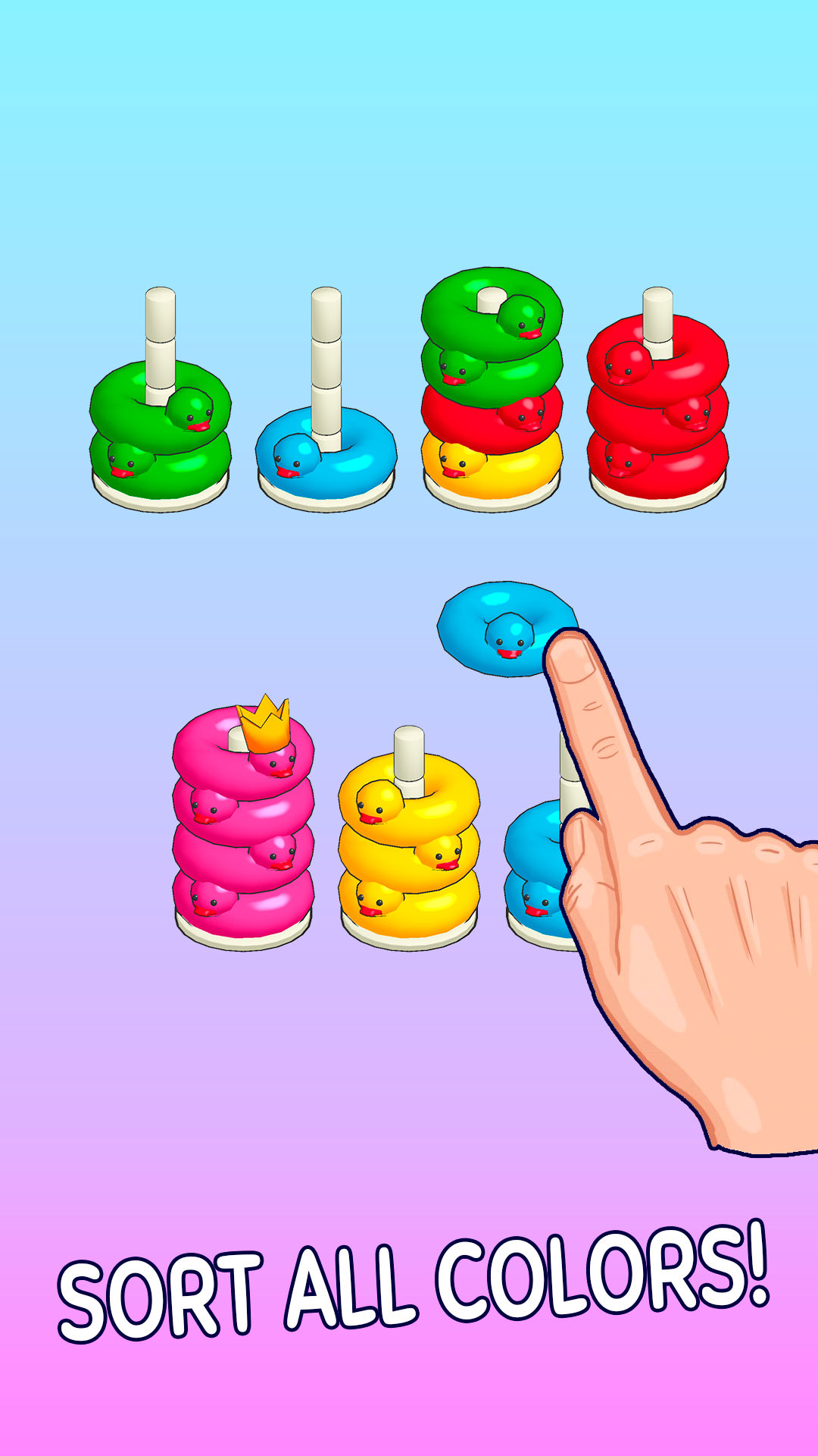 Duck Sort Puzzle screenshot 5