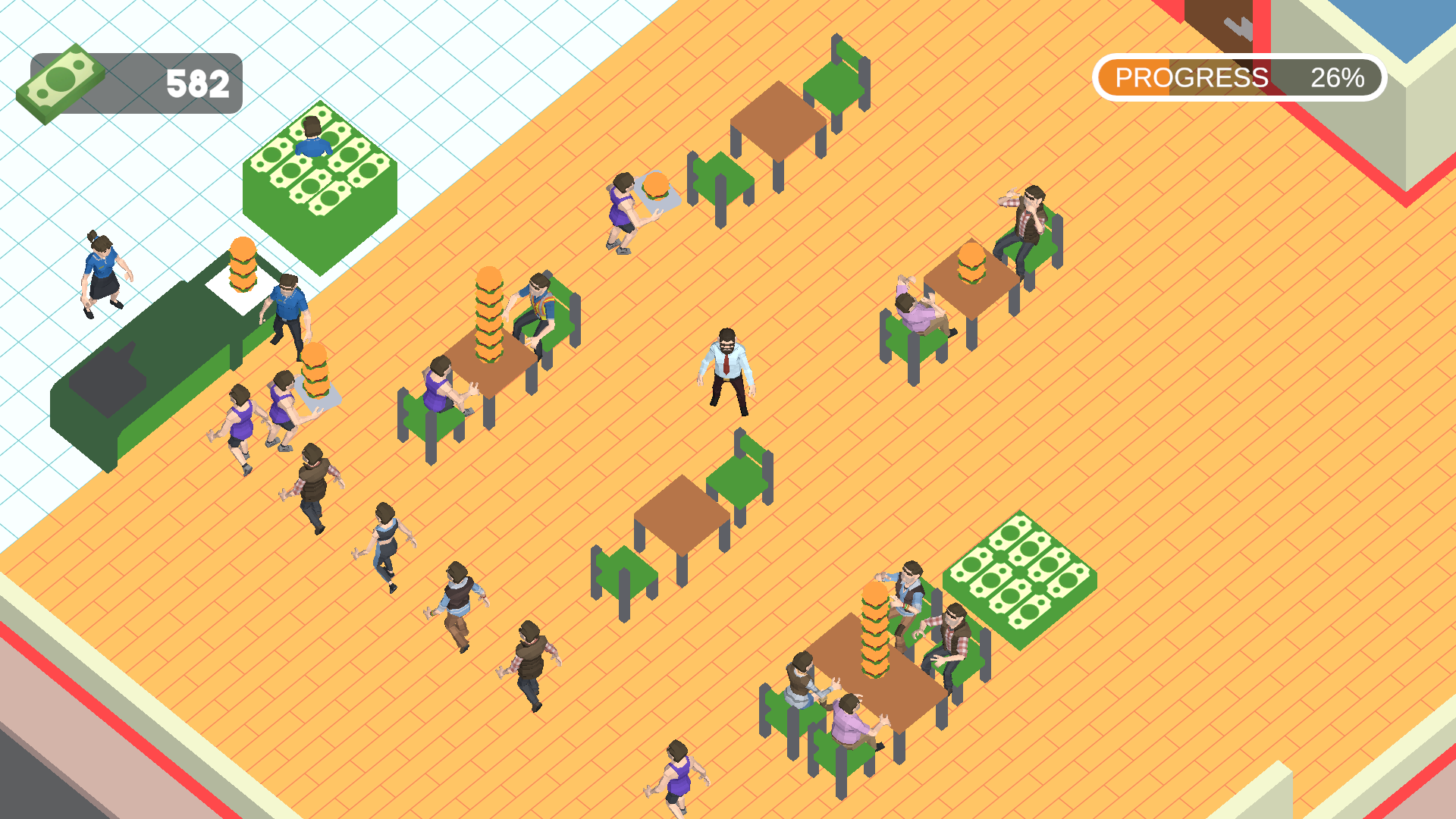 Burger Restaurant Tycoon: Cooking & Management — screenshot 4