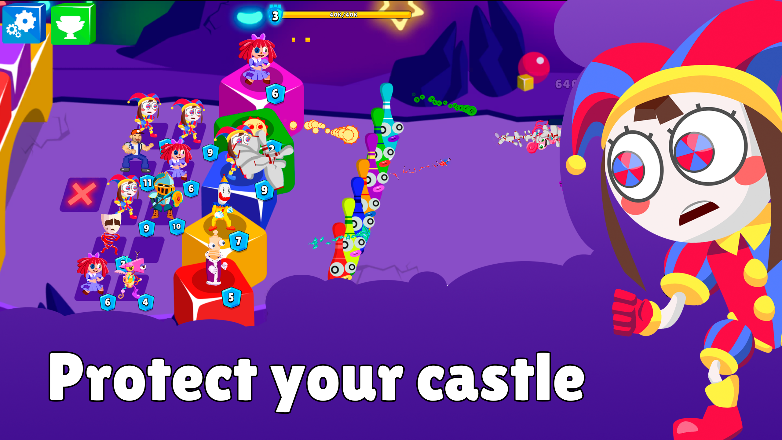Protect the Digital Circus screenshot