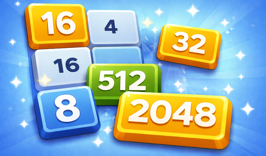 2048: Number Tile Puzzle