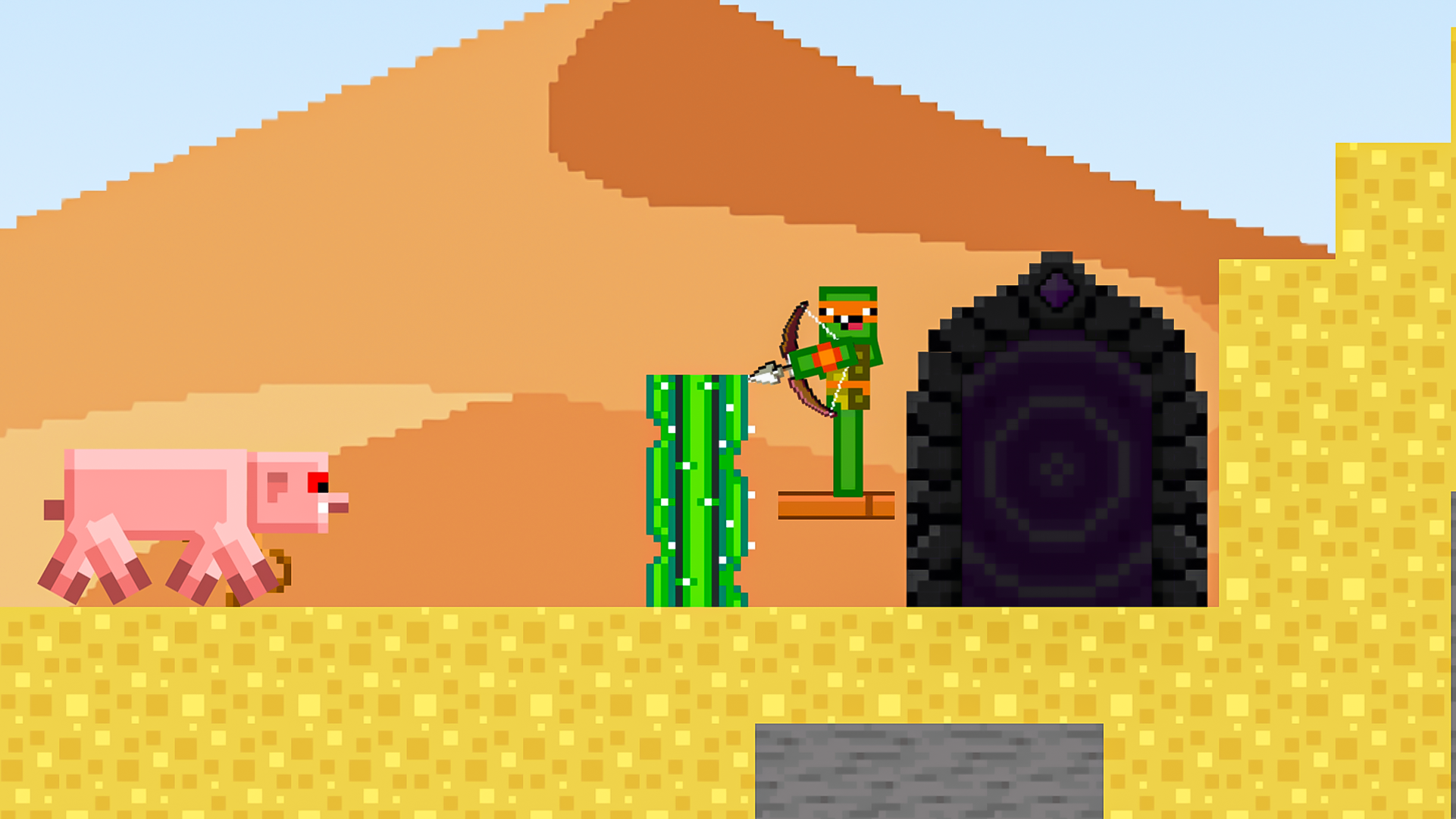 Нубик Лучник Каратель Зомби: Супергерои — screenshot 11