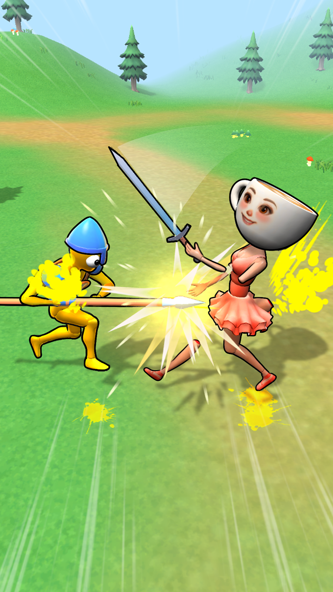 Ragdoll Arena! Fun Spear Battle! screenshot 9