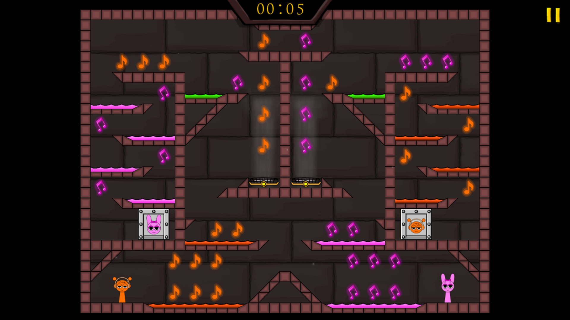 Oren and Pinki in the Tomb of Music screenshot