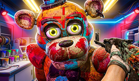 Robbery pizzerias Fnaf