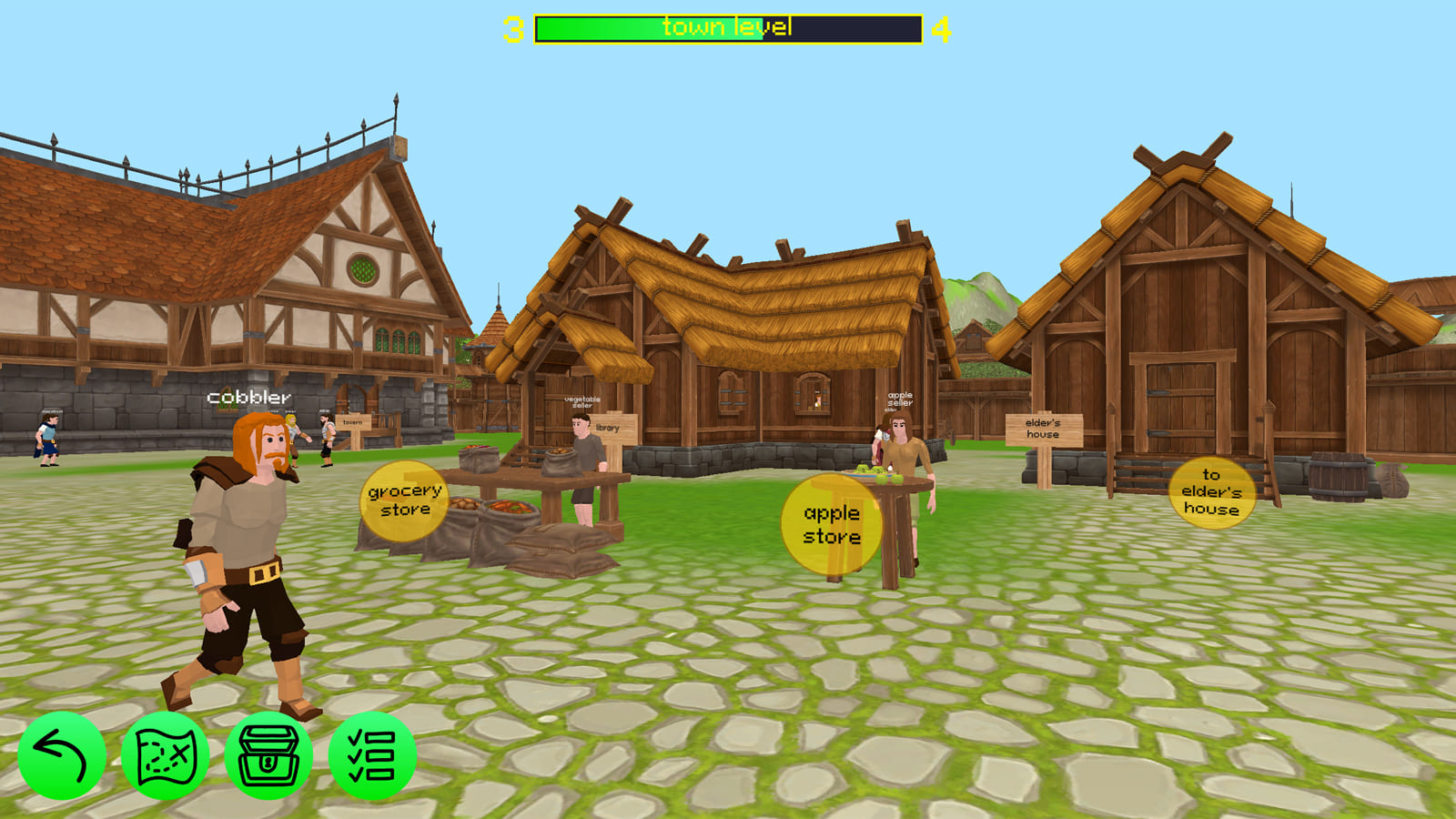 Block Match-3: Village 3D — screenshot 12