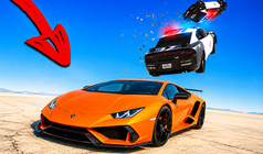 Verfolgungssimulator: Crash mit dem Auto