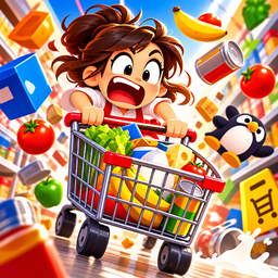 Chaos In Supermarket