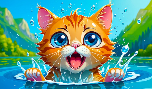 Save the drowning cats!