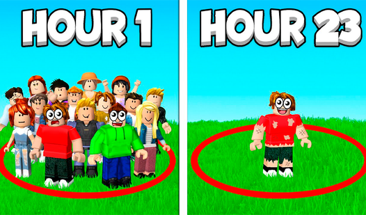 Survive in the circle! Obby  loading=